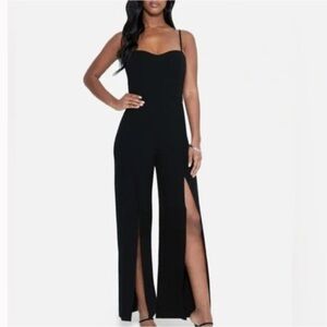 EUC Bebe Jumpsuit with slits